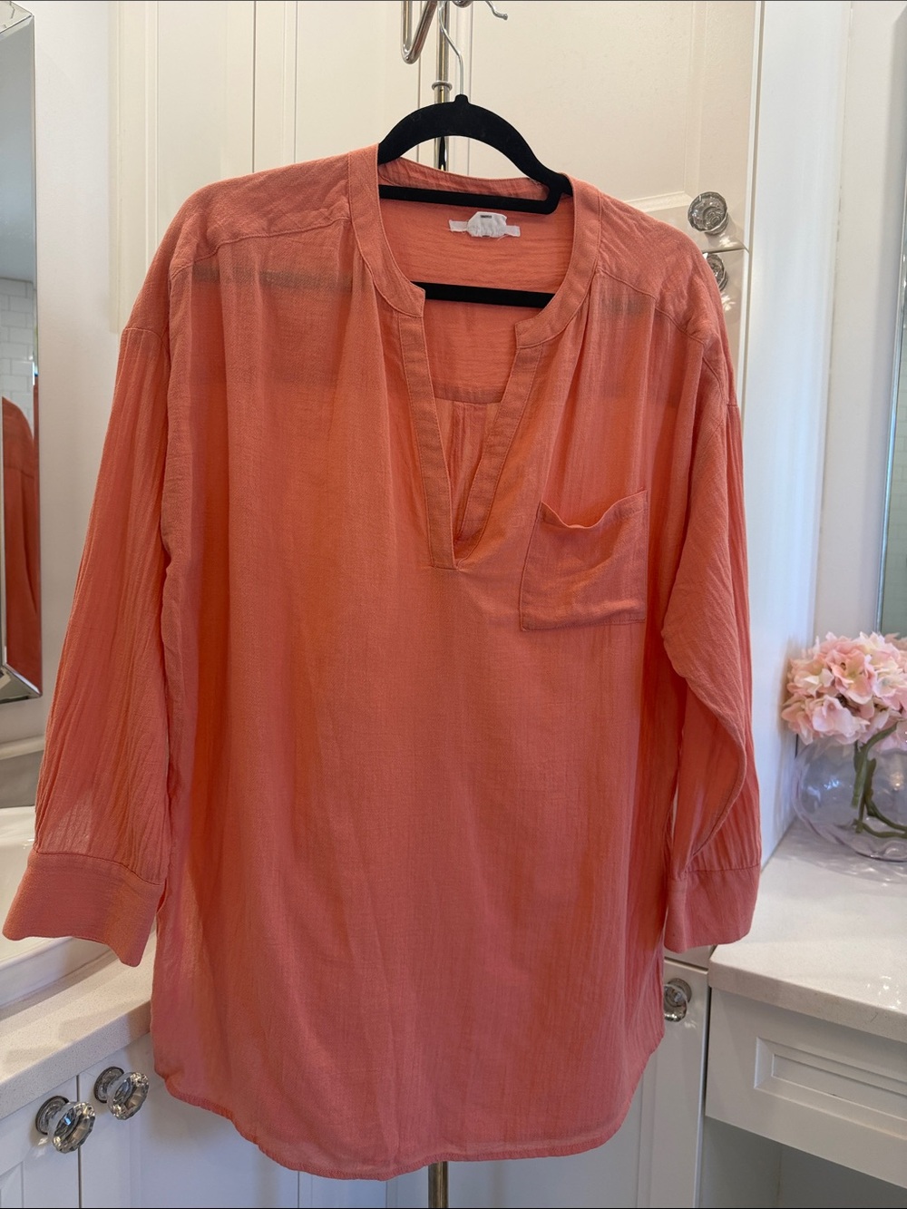 O'Neill Coral Long Sleeve Split-Neck top